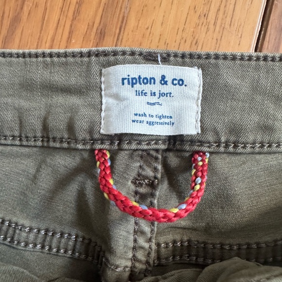 Olive Green Women's Shorts - Picture 4 of 6